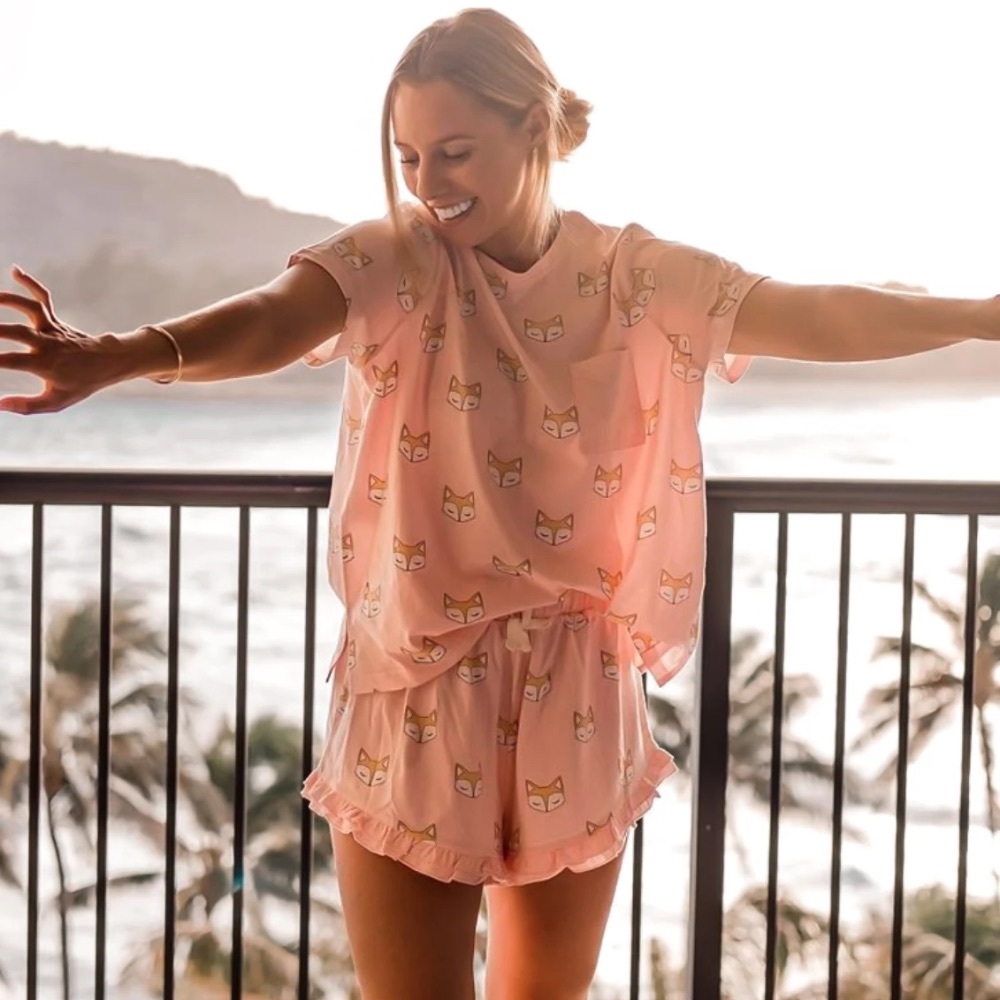 Sarah's Day Cozy Fox Pajamas